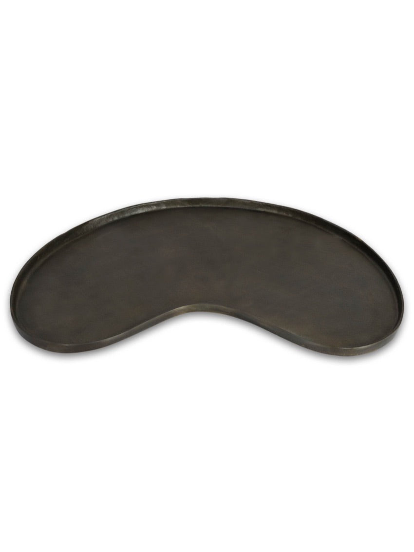 Kidney tray antique black small