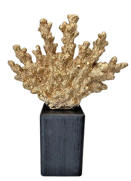 Goud koraal polyresin