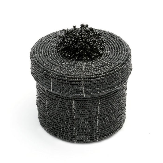 Kralenmandje zwart